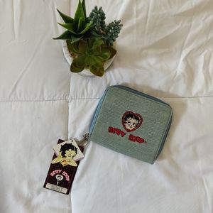 VINTAGE Y2K BETTY BOOP DENIM WALLET